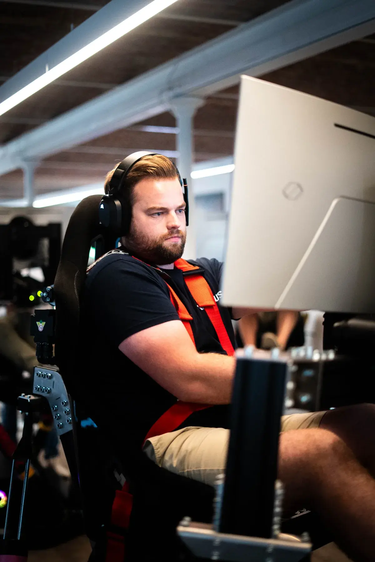 SIM Brugge sim racing setup tijdens de nieuwe campagne